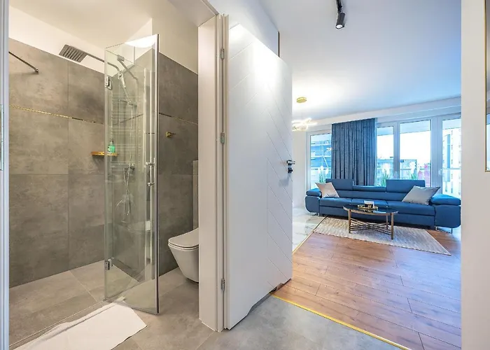 Glow Apartments, Letnica - Przystan Siodme Niebo Lägenhet *