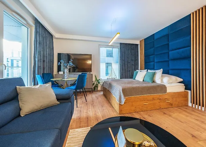 Lägenhet Glow Apartments, Letnica - Przystan Siodme Niebo